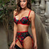 Embroidered Floral Lingerie Set - SilkSeduce