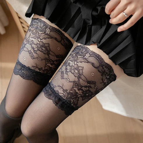 Fashion Lace Stockings - SilkSeduce
