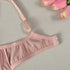 Floral Silk Lingerie Set - SilkSeduce