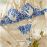Floral Tulle Lingerie Set - SilkSeduce