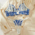 Floral Tulle Lingerie Set - SilkSeduce