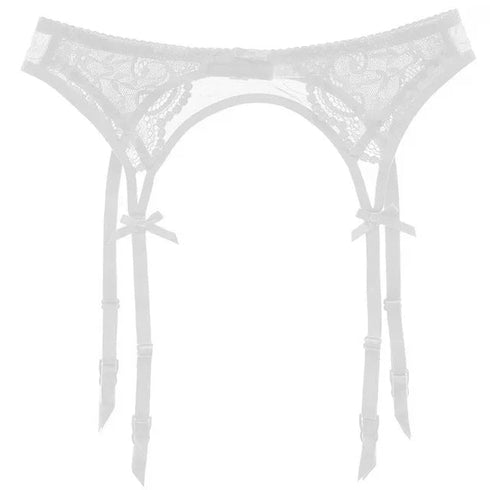 Lace Wedding Garter Belt - SilkSeduce