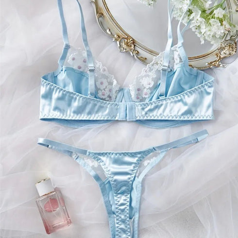 Silk Blend Lingerie Set - SilkSeduce